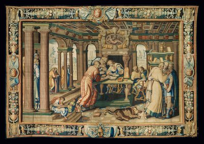 Wandteppich "Geschichte der Artemisia" von Antoine Caron