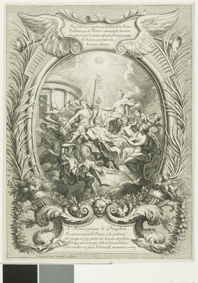 Allegorie des Ruhms des Dauphin von Antoine Coypel