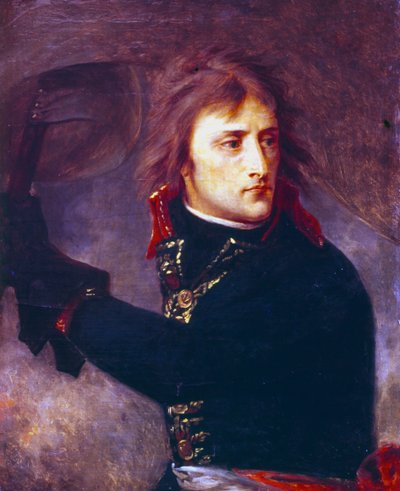 Bonaparte an der Brücke von Arcole, 1796 von Antoine Jean Gros