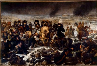 Feldzug in Preußen und Polen (1806-1807): Napoleon I. auf dem Schlachtfeld von Eylau 9.02.1807. Gemälde von Antoine Jean Gros 1808 von Antoine Jean Gros