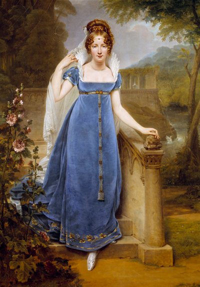 Ganzkörperporträt von Henriette Scherrer, Gräfin Legrand (1795-1848) von Antoine Jean Gros