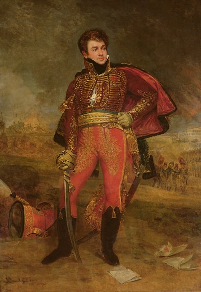 Porträt von General Francois Fournier-Sarvoleze (1773-1827) 1812 von Antoine Jean Gros