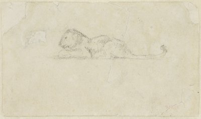 Sitzende Löwin von Antoine Louis Barye
