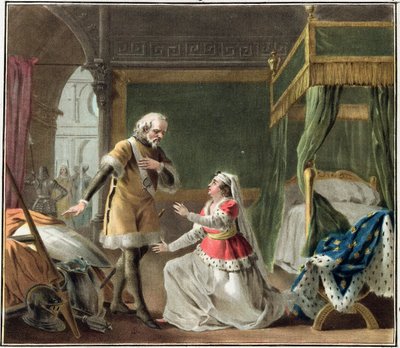 Die heldenhafte Hingabe von Marguerite von Provence (1219-95), 1787 von Antoine Louis Francois Sergent Marceau
