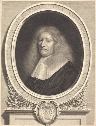 Guillaume de Brisacier von Antoine Masson after Nicolas Mignard