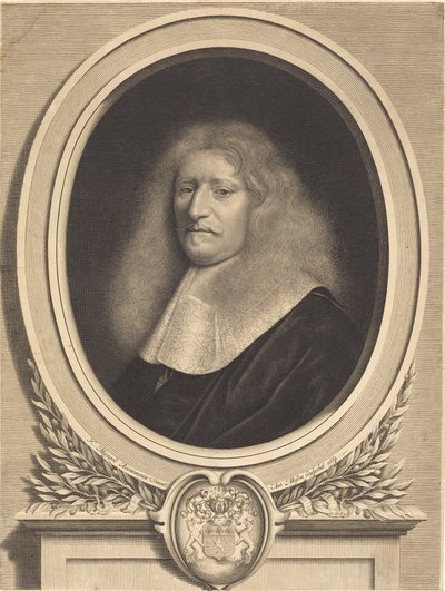 Guillaume de Brisacier von Antoine Masson after Nicolas Mignard