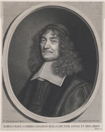 Marin Cureau de la Chambre von Antoine Masson after Pierre Mignard I