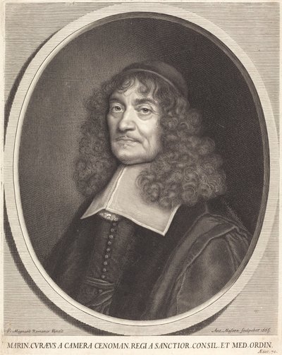 Marin Cureau de la Chambre von Antoine Masson after Pierre Mignard I
