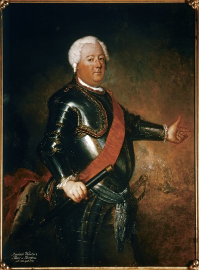 Friedrich Wilhelm I: König von Preußen (1688-1740) von Antoine Pesne