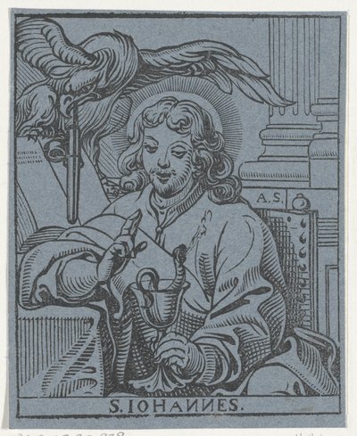 Johannes der Evangelist Die vier Evangelisten (Serientitel) von Antoine Sallaert