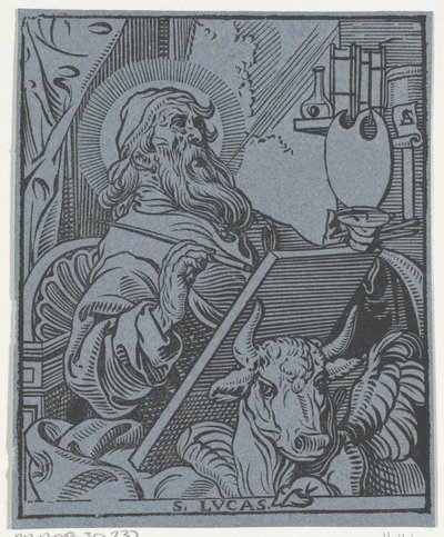 Lukas der Evangelist (Die vier Evangelisten) von Antoine Sallaert