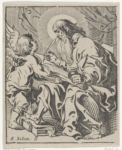Matthäus der Evangelist von Antoine Sallaert