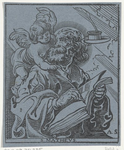 Matthäus der Evangelist von Antoine Sallaert