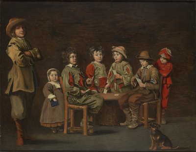 Die jungen Kartenspieler von Antoine and Louis Le Nain