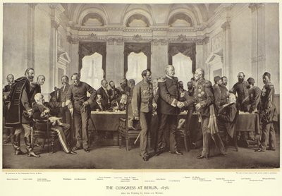 Der Kongress von Berlin von Anton Alexander von Werner