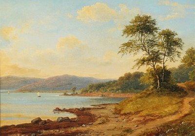 Südliche Küstenlandschaft von Anton Eduard Kieldrup