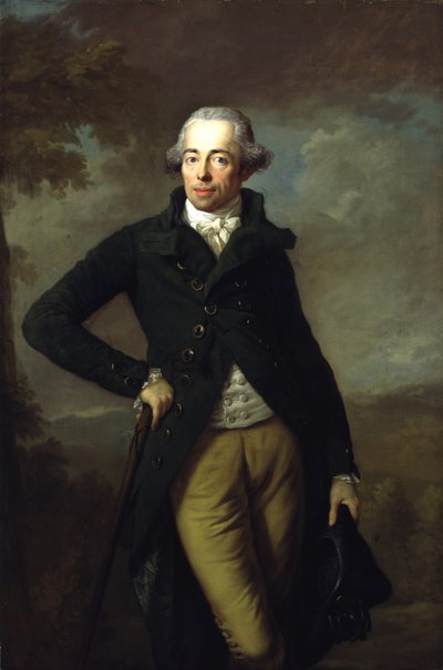 Heinrich XIV. Reuß Ältere Linie (1749-1799) von Anton Graff