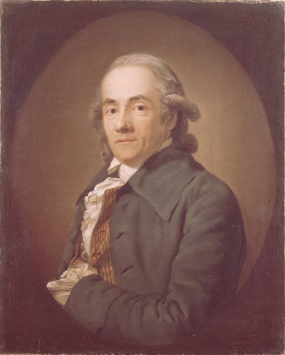 Porträt von Christian Friedrich Voss 1724-1795 von Anton Graff