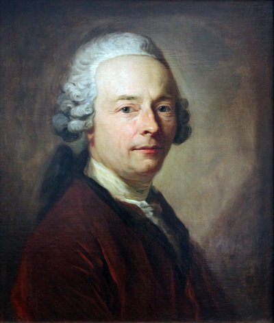 Porträt von Karl Wilhelm Ramler (1725-1798) von Anton Graff