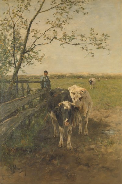 Die Milchbiegung von Anton Mauve