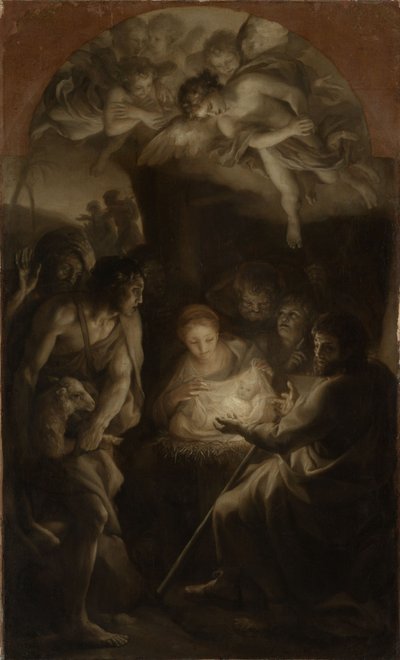 Die Anbetung der Hirten von Anton Raphael Mengs