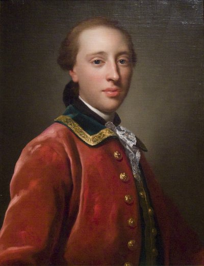 Porträt von William Fermor 1737-1806, 1757 von Anton Raphael Mengs