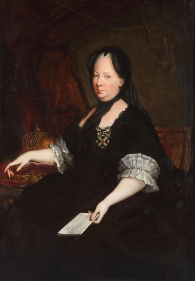 Kaiserin Maria Theresia als Witwe von Anton von Maron
