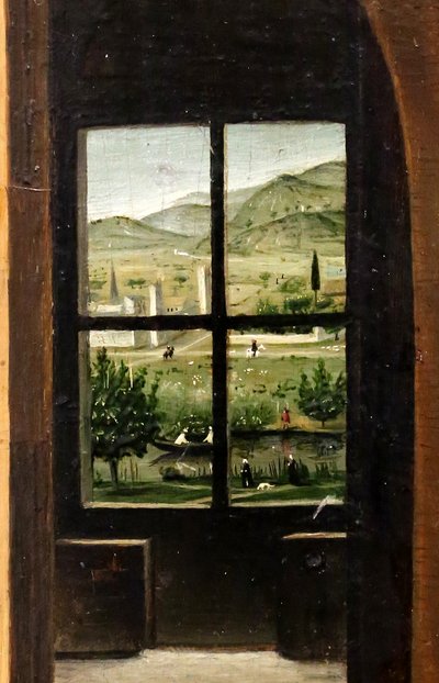 Der heilige Hieronymus in seinem Studierzimmer (Detail) von Antonello da Messina