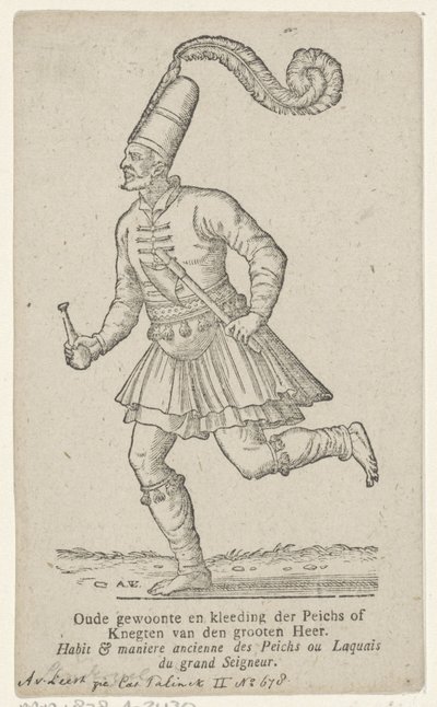 Mann in orientalischer Kleidung von Antoni van Leest