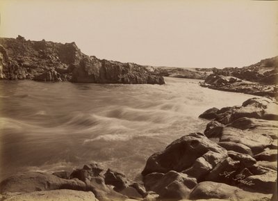 Der Stromschnelle des ersten Katarakts von Antonio Beato