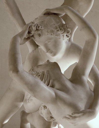 Psyche wird durch den Kuss von Amor wiederbelebt von Antonio Canova