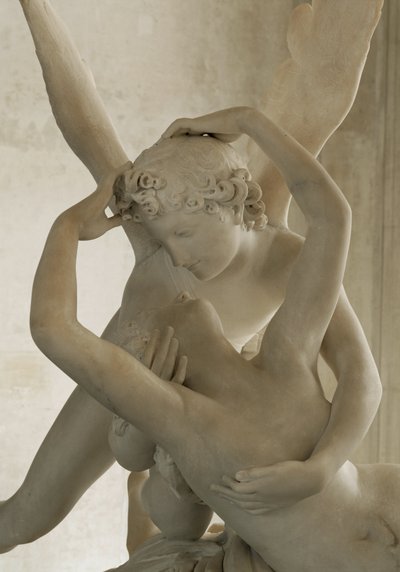 Psyche wird durch den Kuss von Amor wiederbelebt von Antonio Canova