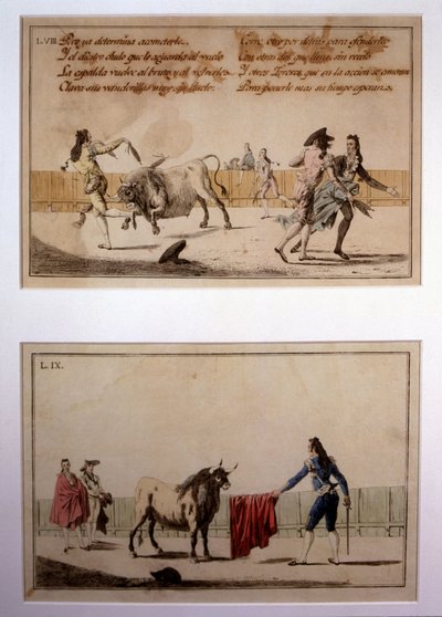 Stierkampfbühne von Antonio Carnicero