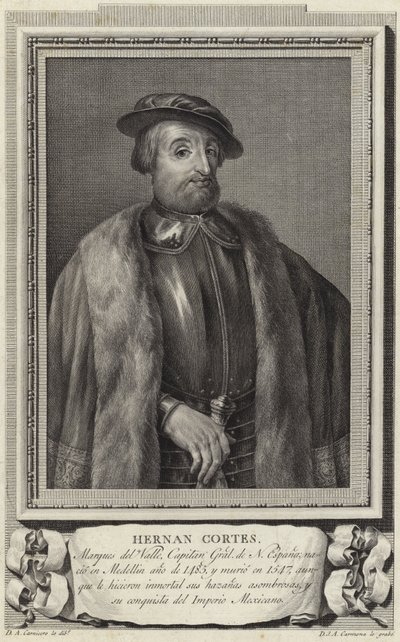Hernan Cortez von Antonio Carnicero