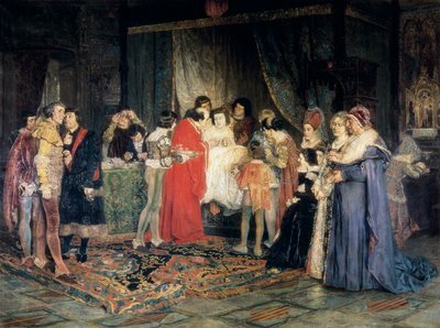 Tod von Ferdinand I. von Antonio Casanova y Estorach