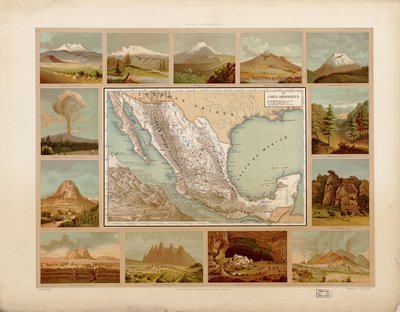 Atlas pintoresco é histórico de los Estados Unidos Mexicanos. LOC 2008621671-9 von Antonio García Cubas