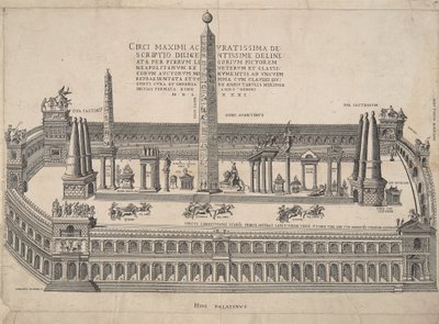 Circi Maximi Accuratissima Descriptio von Antonio Lafreri