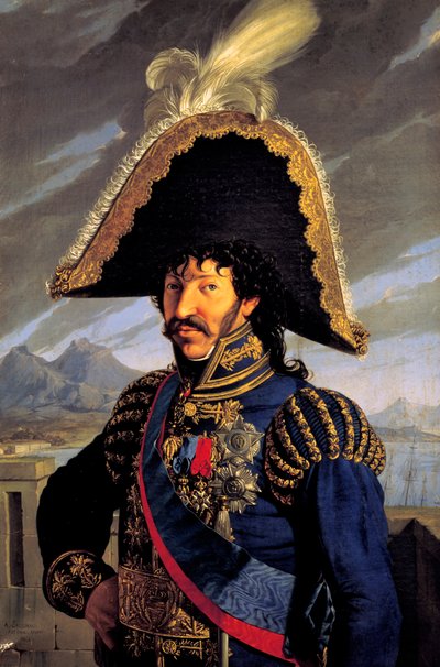 Porträt von Joachim Murat von Antonio Raffaele Callander