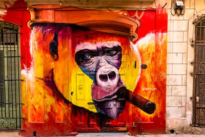 Calle Habana, Havanna, Kuba von Antonio Schubert