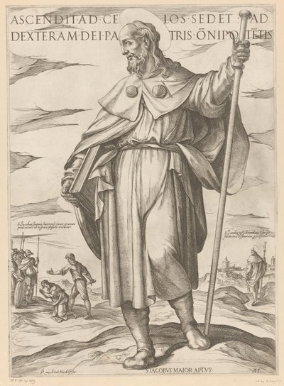 Der heilige Jakobus der Ältere von Antonio Tempesta