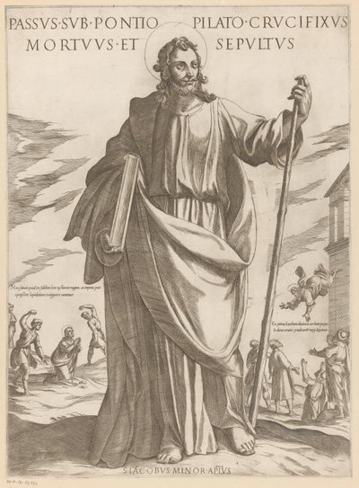 Der heilige Jakobus der Jüngere von Antonio Tempesta