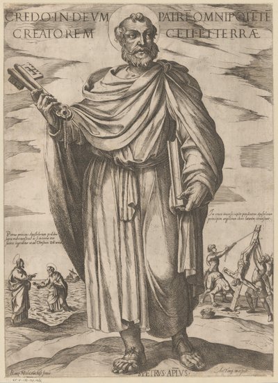 Der heilige Petrus von Antonio Tempesta
