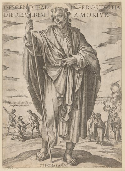 Der heilige Thomas von Antonio Tempesta