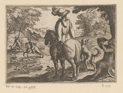Hasenjagd von Antonio Tempesta