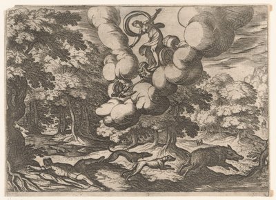Landschaft mit dem Tod von Adonis von Antonio Tempesta
