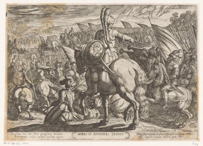 Moses befiehlt den Israeliten, die Äthiopier anzugreifen von Antonio Tempesta