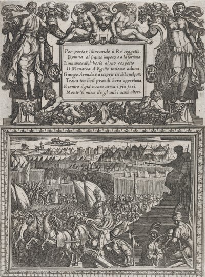 Tafel 17: Illustration zu Canto XVII, aus Torquato Tassos 