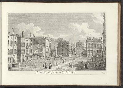 Campo Santo Stefano, Venedig von Antonio Visentini