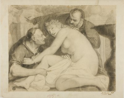 Susanna und die Ältesten von Antonio Viviani