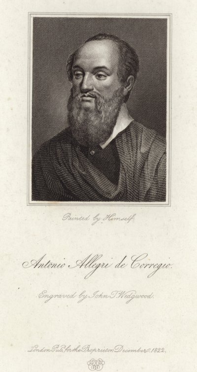 Antonio Allegri da Correggio von Antonio da Correggio
